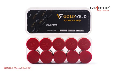 thuốc hàn hóa nhiệt goldweld 250g