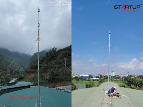 Thi công chống sét cho nhà xưởng