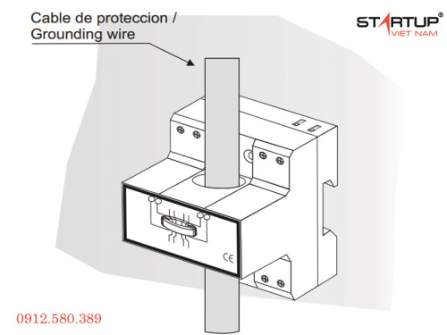 Hướng dẫn lắp đặt bộ đếm sét Cdi 250
